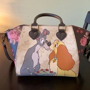 !!LIKE NEW!! Lady & the Tramp Loungefly Purse